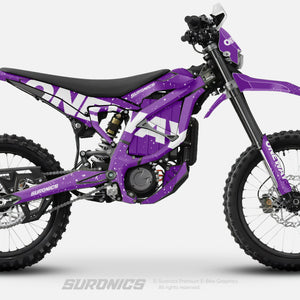 Purple White