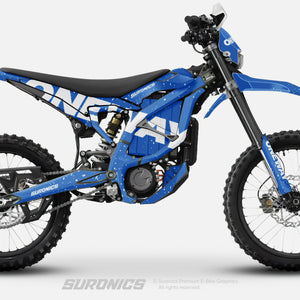 Blue White