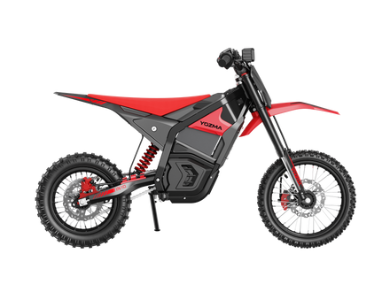 Elektrinis motociklas Yozma IN 10 raudonas